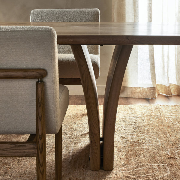 Marcon Dining Table in Natural Reclaimed French