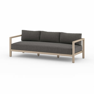Sonoma Outdoor Sofa In 88" In Brown/Charcoal