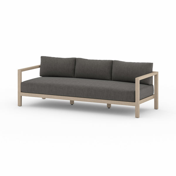 Sonoma Outdoor Sofa In 88" In Brown/Charcoal