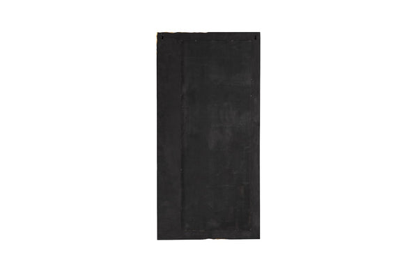 Mercury Mirror, Rectangle, Black, Gold Leaf