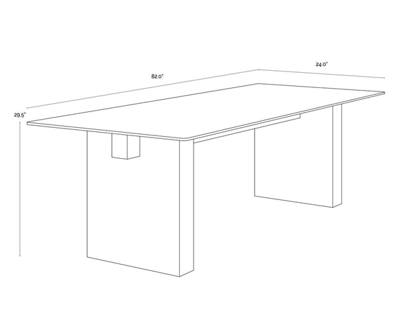 CALVOSA DINING TABLE BASE