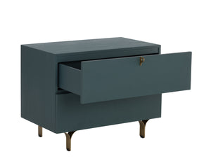 CELINE NIGHTSTAND - LARGE - TEAL