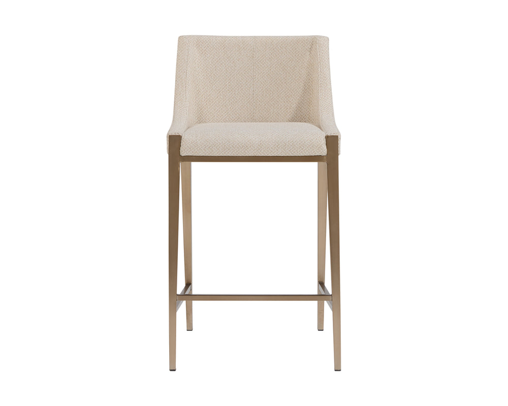 DIONNE COUNTER STOOL - MONUMENT OATMEAL