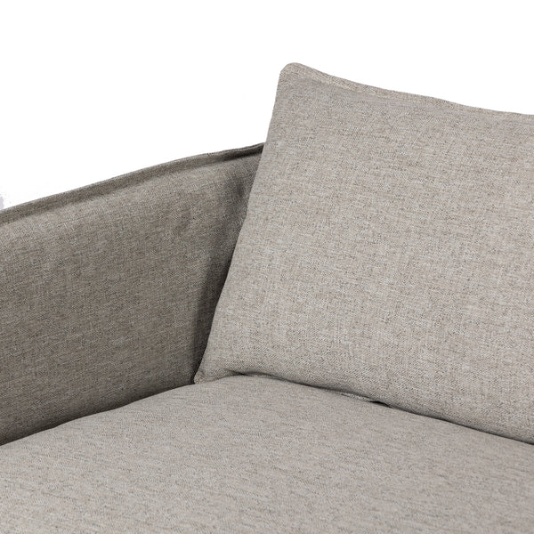 Andre Outdoor Sofa 96" in Alessi Slate
