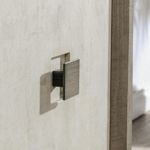 Denver Solid Wood 2Dr Cabinet - Gray/White