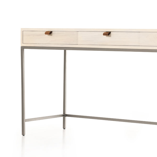 Trey Modular Writing Desk In Dove Poplar