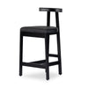 Tex Stool In Black Rosa Morada
