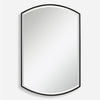 Shield Shaped Iron Mirror