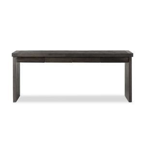 Warby Desk in Worn Black Veneer