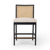 Antonia Cane Armless Bar + Counter Stool - Savile Flax