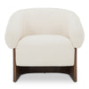 Moe's Otto Accent Chair in Flecked Cream