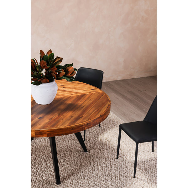 Moe's Parq 60" Round Dining Table in Acacia