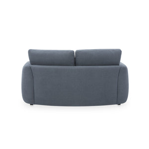 Moe's Callie 68" Sofa in Slate Blue