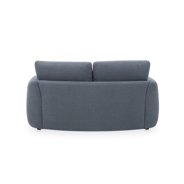 Moe's Callie 68" Sofa in Slate Blue