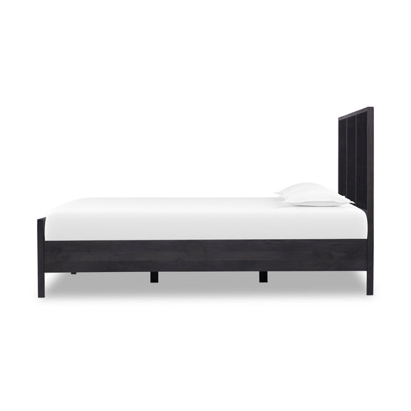 Sydney Queen Bed - Black Wash