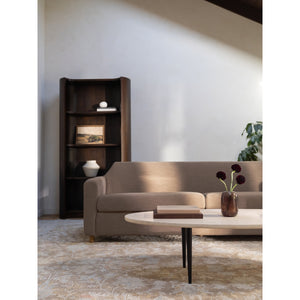 Moe's Finch Sofa in Soft Brown Linen Blend