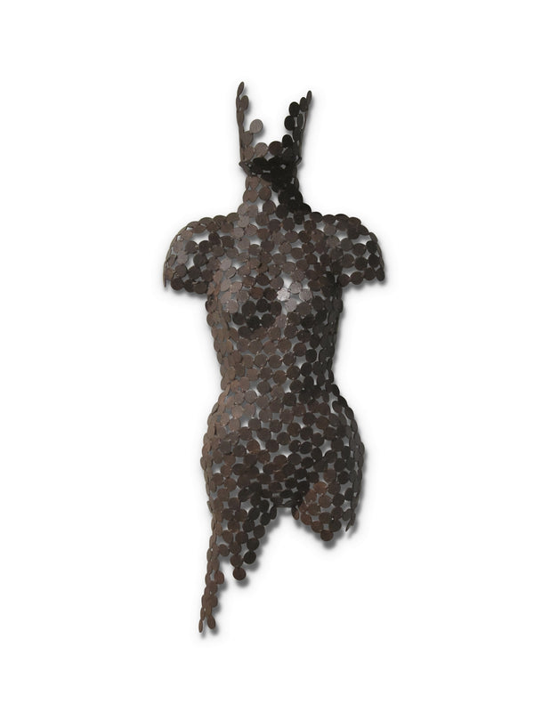 Faux Rust Female Torso