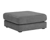 HARMONY MODULAR - OTTOMAN - DANNY DARK GREY