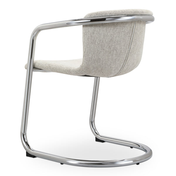 Freeman Chrome Frame Dining Chair Set of Two