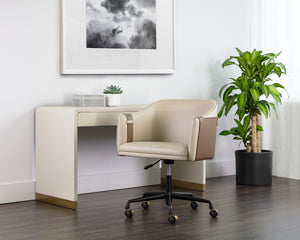 CARTER OFFICE CHAIR - NAPA BEIGE / NAPA TAN