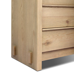 Aramis 6 Drawer Dresser - Sandy Oak Resawn