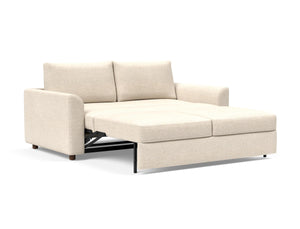 NEAH SOFA BED W/CURVED ARM RESTS, 63"X77"
