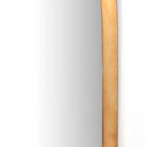 Georgina Wide Mirror In Polished Brass
