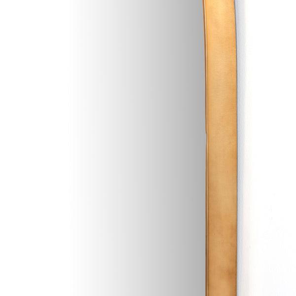 Georgina Wide Mirror In Polished Brass