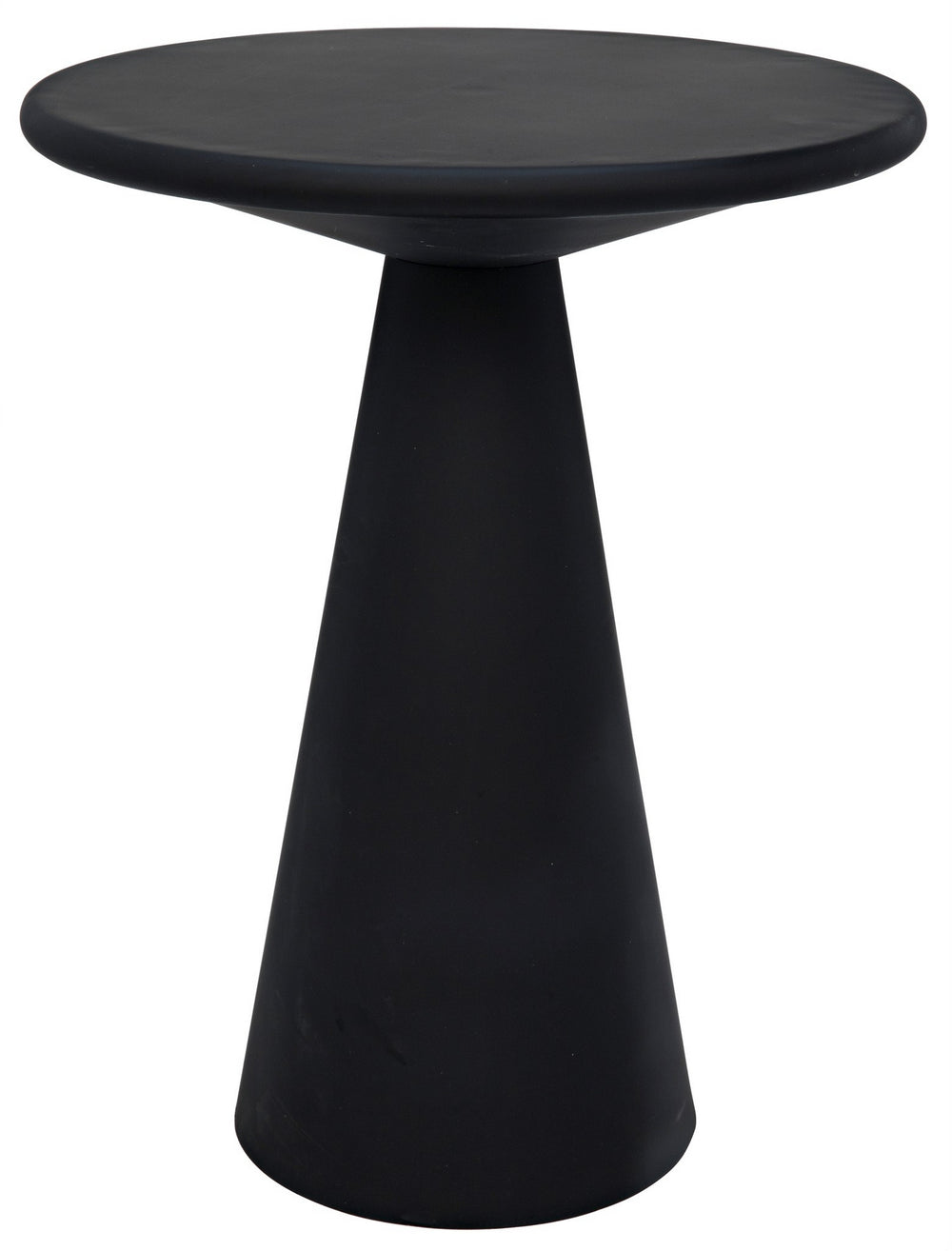 Idiom Side Table, Black Steel