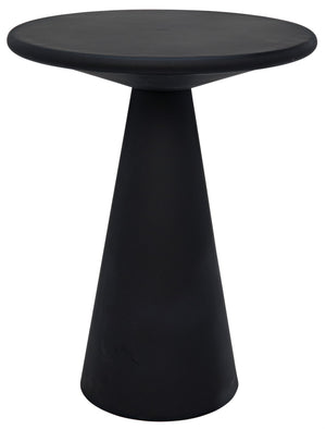 Idiom Side Table, Black Steel