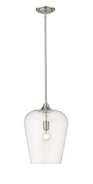 Joliet 1 Light Pendant in Brushed Nickel Finish