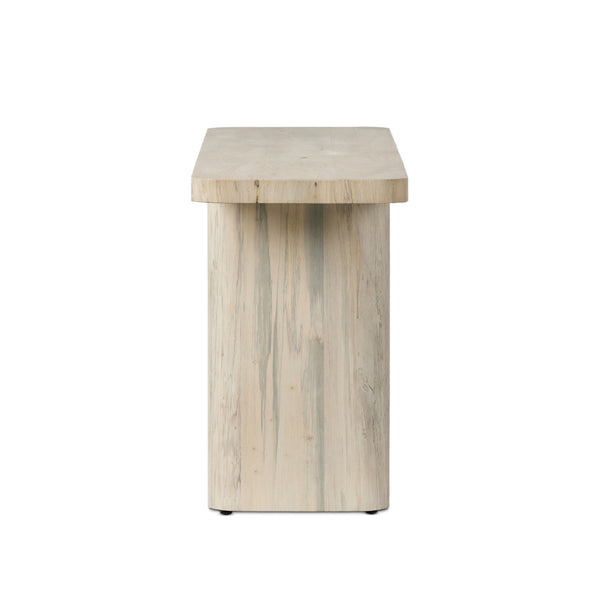 Esmi Console Table - Bleached Spalted Primavera