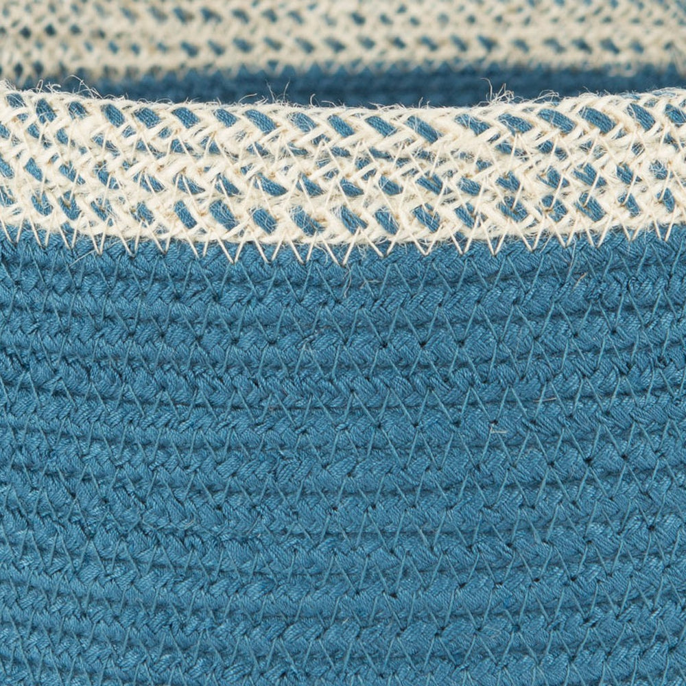 Indigo Cylinder Basket, set/2