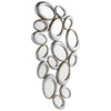 Ovate Reflections Mirror In Silver