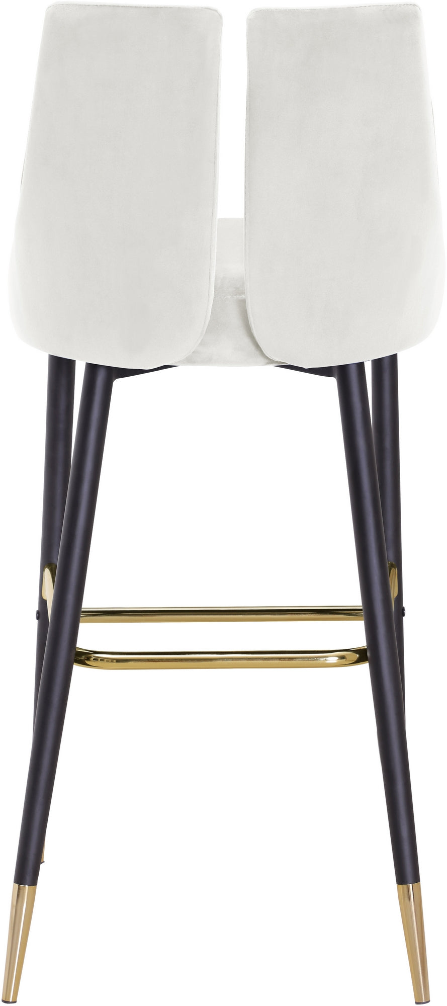 Colin Stool In Cream Velvet