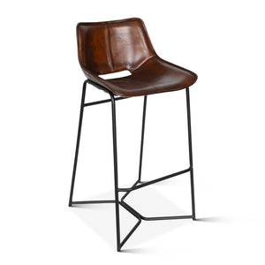 Essex Stanley Bar Chair, Hand Washed Chestnut