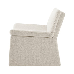 Denise Fabric Accent Chair, Palladian Beige