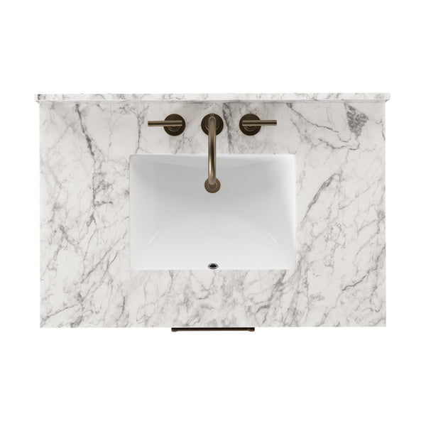 Anthem Single Vanity - Washed Natural Veneer
