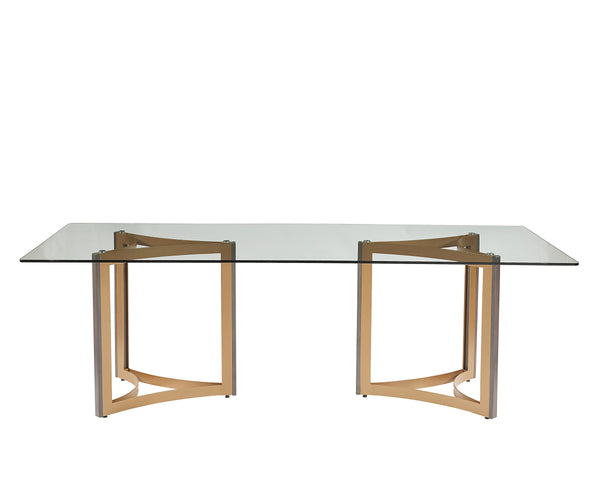 MENDOZA DINING TABLE BASE (SET OF 2)