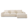 Moe's Berga Sectional Right Oat Upholstered