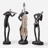 Musicians Decorative Figurines, Set/3