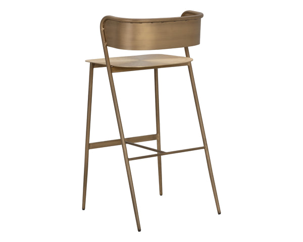 KEANU BARSTOOL - ANTIQUE GOLD