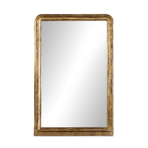 Vintage Louis Floor Mirror In Antiqued