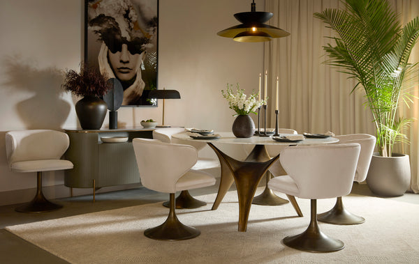 BIJON DINING TABLE - 59"