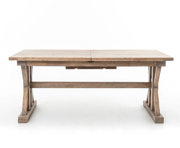 Florence Extension Dining Table-Sundried Wheat