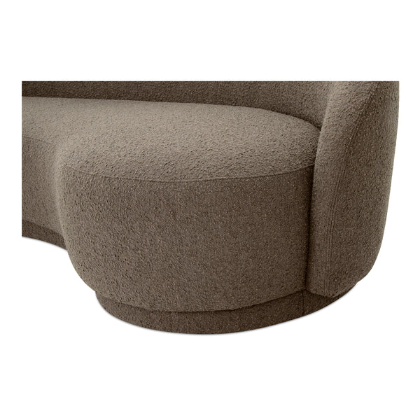 Moe's Excelsior Sofa in Warm Taupe Boucle