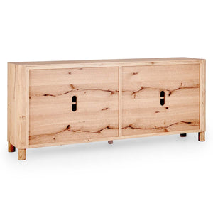 Orlando Solid Wood 4Dr Buffet - True Natural