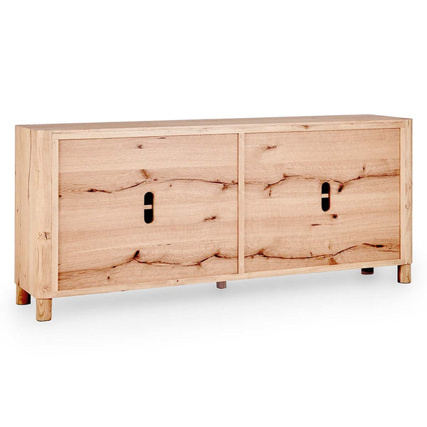 Orlando Solid Wood 4Dr Buffet - True Natural