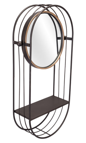 Saroni Mirror Shelf Gray