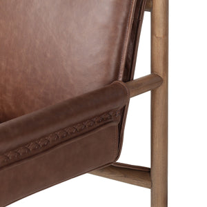 Kellis Dining Chair In Havana Brown And Amber Ash